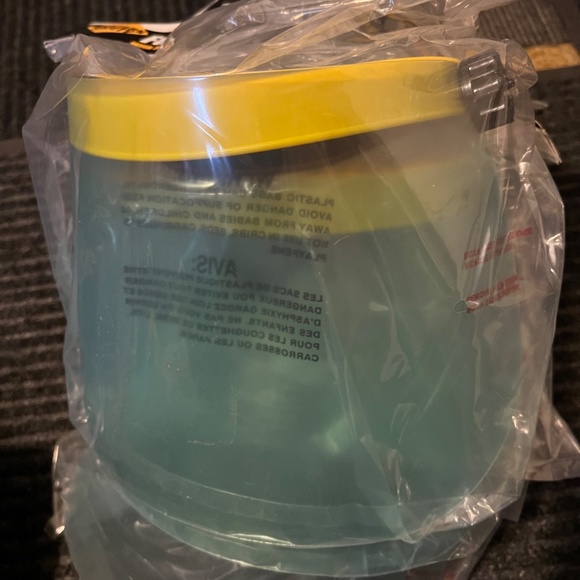 Western Safety Face Shield with Flip-up Visor, Free CD - Picture 2 of 6